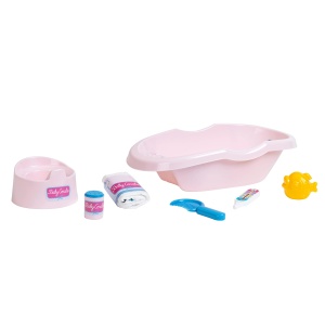 Set de baie pentru papusi Theo Klein 1647 Pentru papusi de max. 35 cm Accesorii incluse
