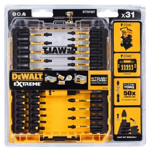 Set de biti DEWALT FLEXTORQ 31 piese TOUGHCASE, design modular - Img 3