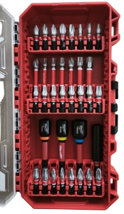 Set de biti pentru surubelnita Milwaukee SHOCKWAVE IMPACT DUTY (35 piese)