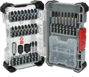 Set de Bits Impact PRO Bosch 50 piese, rezistenta ridicata, 14 inch - Img 1
