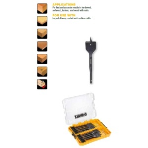 Set de burghie DEWALT TOUGHCASE DT70751-QZ, modular, robust, pentru aplicatii de impact - Img 5