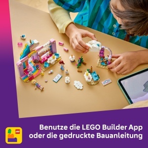 Set de constructie LEGO Friends Einhorn-Traumcafe 42684, 475 piese, tematica unicorn - Img 6