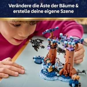 Set de Constructie LEGO Harry Potter Verbotener Wald 76475 cu 5 Figurine, 244 Piese - Img 5