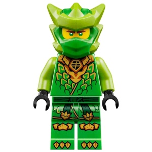 Set de Constructie LEGO Ninjago Lloyd Drachen-Mech Battle 71862, 81 piese, cu 3 figurine - Img 4