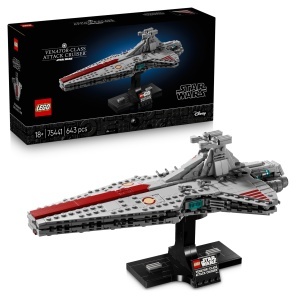 Set de Constructie LEGO Star Wars 75441 Venator, 643 piese, model pentru adulti