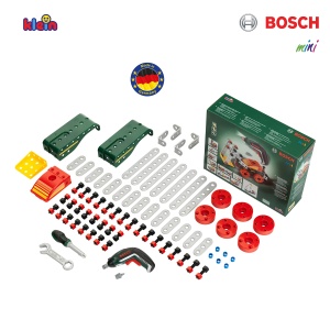 Set de Constructie Multi-Tech Theo Klein 8497 cu 107 Piese, Accesorii si Bosch Ixolino - Img 6