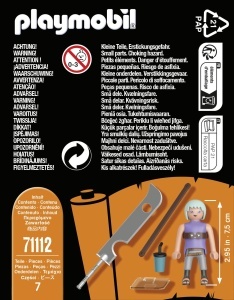 Set de Constructie PLAYMOBIL Naruto 71112 Suigetsu cu Accesorii pentru Copii de Peste 7 Ani - Img 4