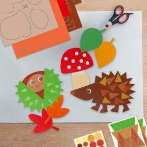 Set de Creatie HABA - Primul Set de Decupat cu 16 Motive pentru Copii