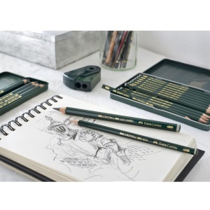 Set de creioane Faber-Castell Castell 9000, 6 bucati, diverse dureti - Img 6