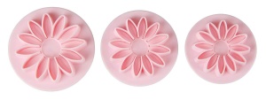 Set de decupatoare pentru fondant Zenker, 3 piese, culoare lila, din PP, spalabil in masina de spalat vase - Img 4