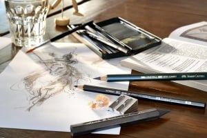 Set de desen Faber-Castell Pitt Graphite 26 piese, diverse grade de duritate - Img 4