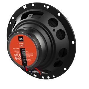 Set de difuzoare auto JBL Stage1 61F cu 2 cai de la Harman Kardon - Cutii auto de 200 W 40 Watt RMS - 2 bucati Carina HiFi JBL Box mare 16,5 cm | 165 mm | 6.5 inci, Negru - Img 5