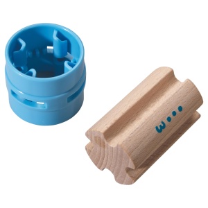 Set de Extensie HABA Kullerbu 300850 - 6 Coloane, 4 Conectori, pentru Copii 2 - Img 4