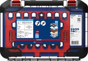 Set de feronerie Bosch EXPERT Multi Material PC Plus, 9 piese, 22-68 mm - Img 3