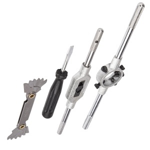 Set de filetare Bruder Mannesmann M53250-B 32 piese cu accesorii si garantie 10 ani - Img 5