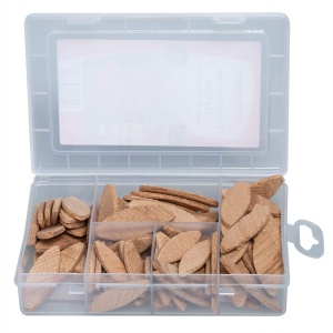 Set de Flachdubeluri Fischer Praktische Helfer, 85 piese, pentru imbinari din lemn - Img 4