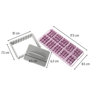 Set de forme de taiere pentru biscuiti Zenker, 3 piese, ABS, spulberat, design german - Img 2