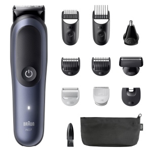 Set de ingrijire corporala Braun Series 7, 11 in 1, ProBlade, 120 min, albastru - Img 7