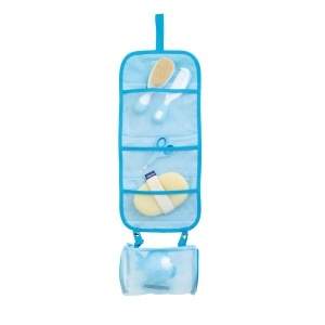 Set de ingrijire pentru bebelusi Chicco, cu pieptene, perie, termometru si accesorii, albastru - Img 3