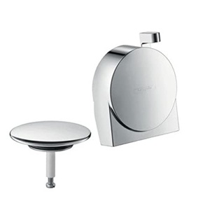 Set de instalare hansgrohe Exafill S pentru cada, crom, 19 lmin, design elegant - Img 5