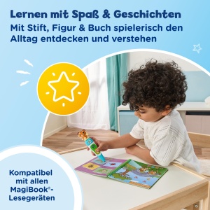 Set de invatare VTech MagiBook StoryFriends - 2 carti si stilou ergonomic - Img 2