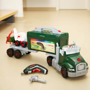Set de joaca cu camion de suruburi Theo Klein 8640 cu Ixolino - Img 6