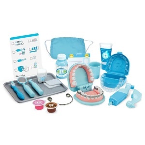 Set de joaca dentist Melissa Doug Super Smile, 26 piese, pentru copii de la 3 ani - Img 4