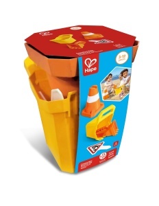 Set de joaca Hape Baustelle 4 piese, jucarii de exterior, pentru copii peste 3 ani - Img 2