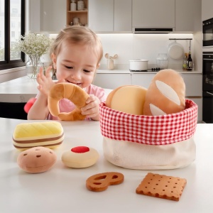 Set de joaca Hape E3168 Brotkorbchen - Produse de patiserie din materiale moi - Img 2