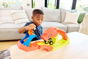 Set de Joaca Hot Wheels Monster Trucks Snake Slam Takedown cu Bone Shaker 164 - Img 2
