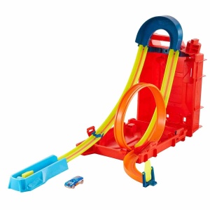 Set de Joaca Hot Wheels Track Builder Unlimited - Stuntbox cu Benzinkanister, 6 - Img 4