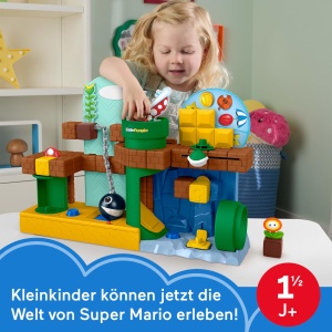 Set de Joaca Interactiv Fisher-Price My Mario cu Muzica si Figurine pentru Copii de la 18 luni - Img 3