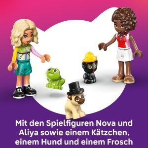 Set de Joaca LEGO Friends Van cu Accesorii pentru Animalute 42678, 237 piese - Img 5
