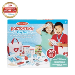 Set de joaca medic - Melissa Doug, 25 piese, pentru copii de la 3 ani - Img 9