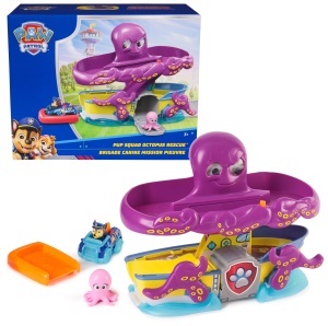 Set de Joaca Oktopus PAW PATROL cu Chase, Racer si Baby-Tintenfisch, pentru copii 3