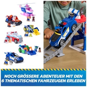 Set de joaca PAW PATROL Lift Reparare cu figurina Ryder si ATV, 75 cm - Img 7
