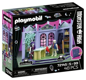 Set de Joaca PLAYMOBIL Monster High - Clasa cu Tabel, 2 Figurine si Detalii Stralucitoare - Img 5