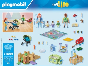 Set de Joaca PLAYMOBIL MyLife 71649 cu 5 Figurine, Teren de Joaca si Accesorii - Img 5