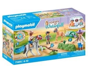 Set de Joaca PLAYMOBIL Turneu de Ponei 71495, 4 ani, cu accesorii - Img 2