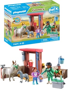 Set de Joaca PLAYMOBIL - Veterinar pentru Esei, pentru Copii de la 4 Ani, 71471