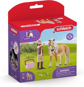 Set de Joaca Schleich cu Ponei Islandez si Dama de Ingrijire, 5 Piese - Img 7