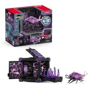 Set de Joaca Schleich ELDRADOR Battle Cave cu Schattenassel, 34 Piese