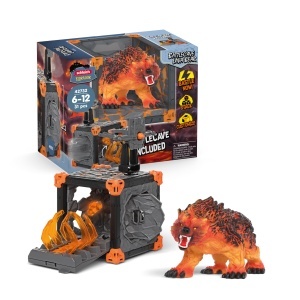 Set de Joaca Schleich ELDRADOR BattleCave Lavabar 31 Piese pentru Copii