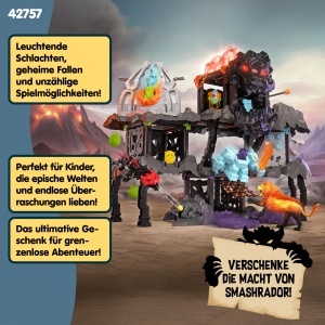 Set de Joaca Schleich ELDRADOR MasterCave Smashrador 42757, 119 piese, pentru copii de la 6 ani - Img 7