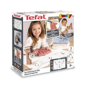 Set de joaca Smoby Tefal cu aburi si suport pentru haine, pentru copii de la 3 ani - Img 7