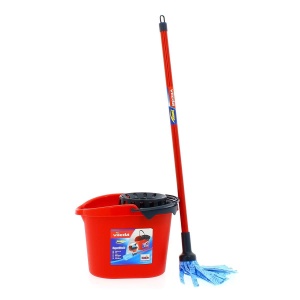 Set de joaca Theo Klein Vileda Wischmop, 3 piese, pentru copii de la 3 ani