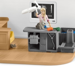 Set de Joaca Veterinar Schleich Farm World 42502 cu 43 Piese - Img 10