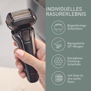 Set de lame si folie de ras Panasonic WES9040Y1361 pentru ES-LV9U si ES-LV6U, otel japonez - Img 3