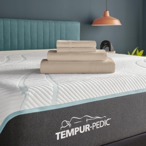 Set de lenjerie de pat din bumbac TEMPUR, Sandstein, Split King Size - Img 2