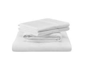 Set de lenjerie de pat TEMPUR din bumbac egiptean, alb, Split King Size